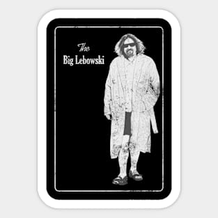 Lebowski in Frame Sticker